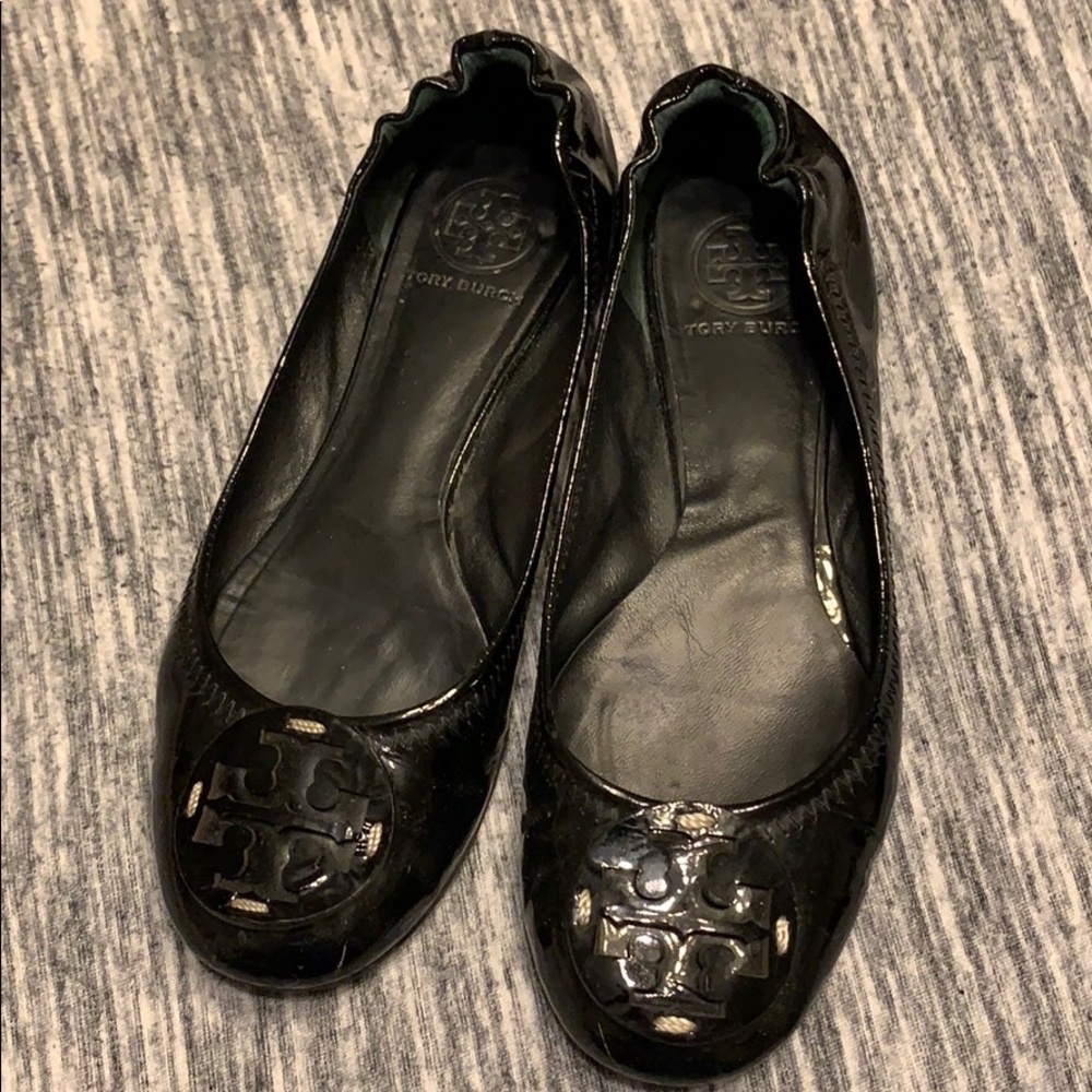 Tory Burch patent leather flats